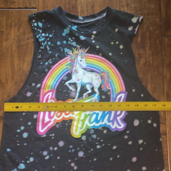 Lisa Frank unicorn sleeveless tank top tshirt size medium - Picture 6 of 8